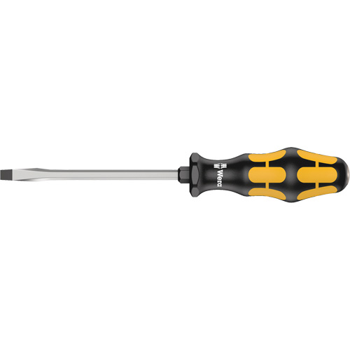 Slotted Demolition Screwdriver, 3/8", 11-3/16" L, Plastic Handle Sécurité Médic