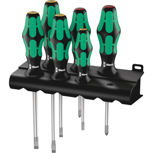 Slotted Phillips Screwdriver Set, 6 Pcs. Sécurité Médic