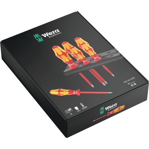 Insulated Screwdriver Set, 1000 V, 6 Pcs Sécurité Médic