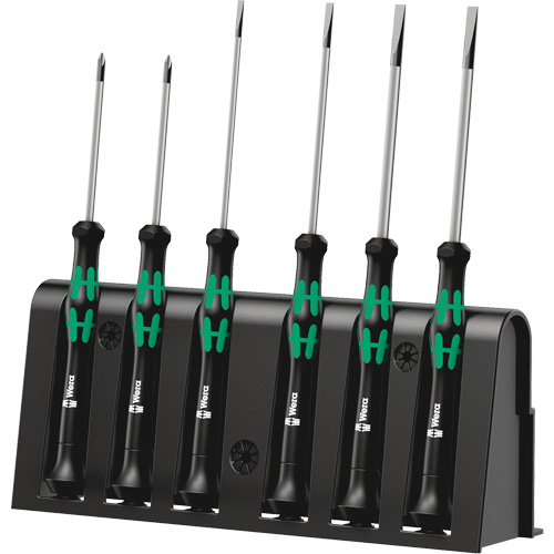 Micro Series Screwdriver Set with Rack, 6 Pcs. Sécurité Médic