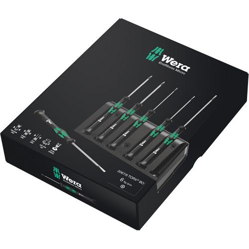 Precision Screwdriver Set, 6 Pcs. Sécurité Médic