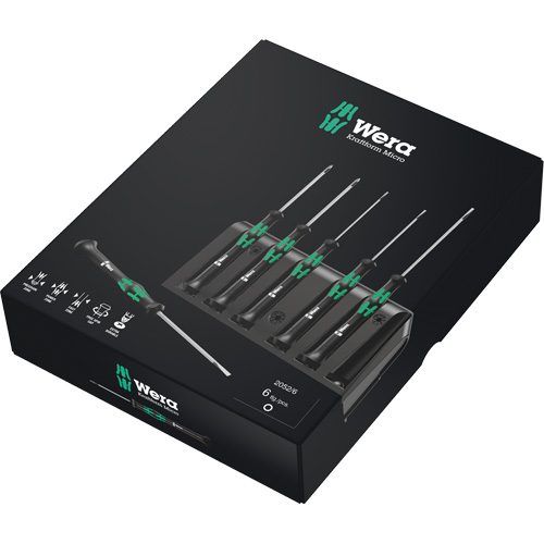 Precision Screwdriver Set, 6 Pcs. Sécurité Médic