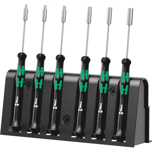 Micro Series Nut Driver Set, 6, Non Magnetic, Metric Sécurité Médic