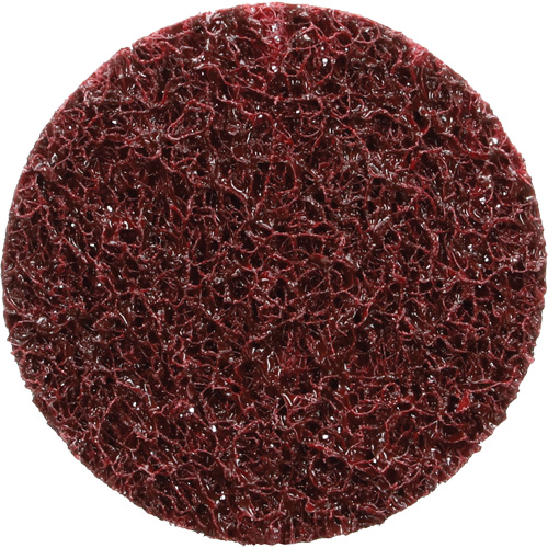 Disque de conditionnement de surface &agrave; remplacement rapide Standard Abrasives, 2" dia., Grain Moyen, Oxyde d'aluminium Sécurité Médic