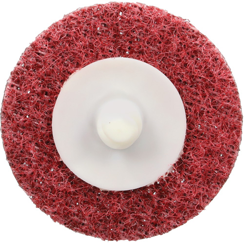 Disque de conditionnement de surface &agrave; remplacement rapide Standard Abrasives, 2" dia., Grain Moyen, Oxyde d'aluminium Sécurité Médic