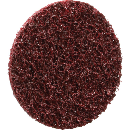 Disque de conditionnement de surface &agrave; remplacement rapide Standard Abrasives, 2" dia., Grain Moyen, Oxyde d'aluminium Sécurité Médic