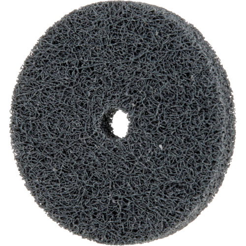 Meule homog&egrave;ne &agrave; faible densit&eacute; de s&eacute;rie 500 Standard Abrasives, 2" x 1/4", Arbre de 1/4", Grain de Fin, Carbure de silicium Sécurité Médic