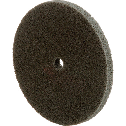 Disque unitaris&eacute; Standard Abrasives, 3" x 1/4", Arbre de 1/4", Grain de Fin, Oxyde d'aluminium Sécurité Médic