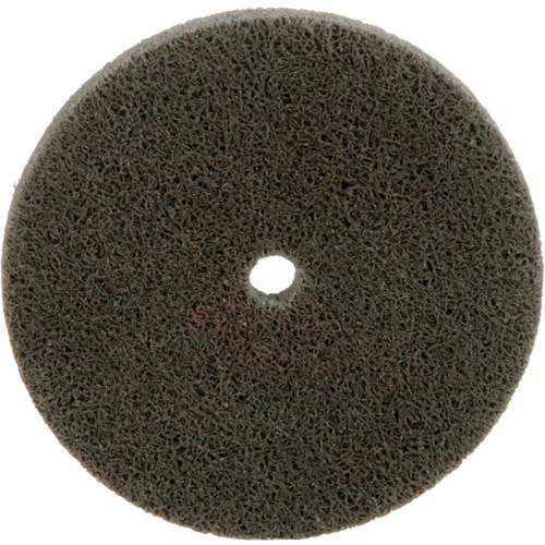 Disque unitaris&eacute; Standard Abrasives, 3" x 1/4", Arbre de 1/4", Grain de Fin, Oxyde d'aluminium Sécurité Médic