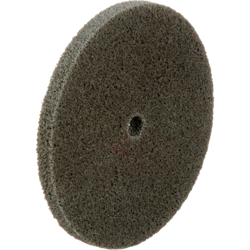 Disque unitaris&eacute; Standard Abrasives, 3" x 1/4", Arbre de 1/4", Grain de Fin, Oxyde d'aluminium Sécurité Médic
