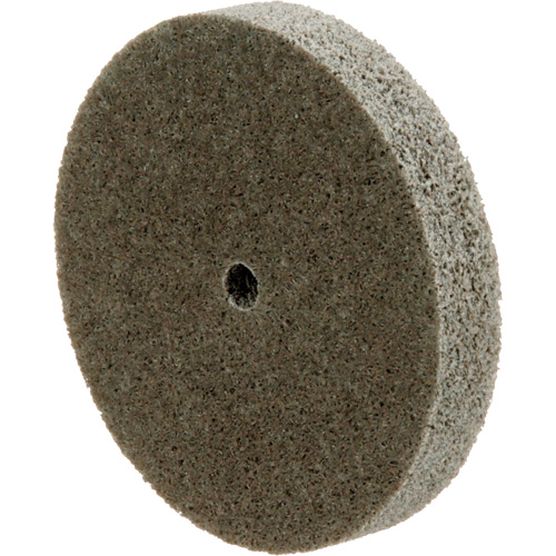 Disque unitaris&eacute; Standard Abrasives, 3" x 1/2", Arbre de 1/4", Grain de Moyen, Oxyde d'aluminium Sécurité Médic