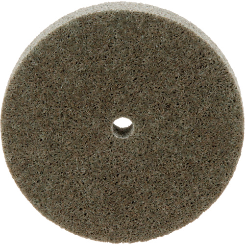 Disque unitaris&eacute; Standard Abrasives, 3" x 1/2", Arbre de 1/4", Grain de Moyen, Oxyde d'aluminium Sécurité Médic