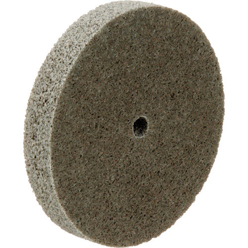 Disque unitaris&eacute; Standard Abrasives, 3" x 1/2", Arbre de 1/4", Grain de Moyen, Oxyde d'aluminium Sécurité Médic