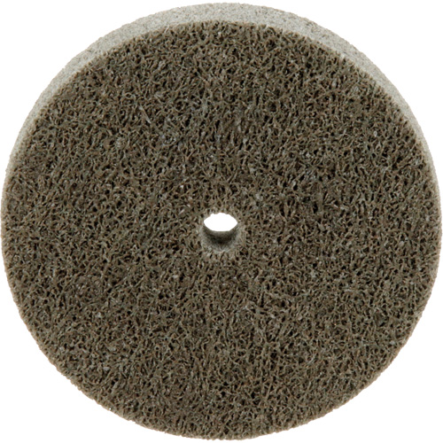 Disque unitaris&eacute; Standard Abrasives, 3" x 1/2", Arbre de 1/4", Grain de Moyen, Oxyde d'aluminium Sécurité Médic
