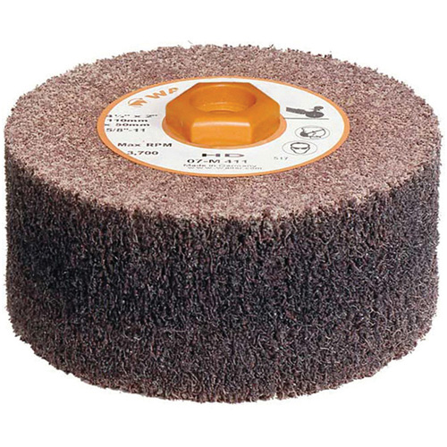 Blendex High Density Drum, 4-1/2" Dia. x 2" W, 5/8"-11 Arbor, HD Grit Sécurité Médic