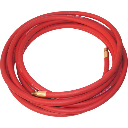 Tuyau, Air, Caoutchouc, 3/8" dia., 50' lo, 300 psi Sécurité Médic