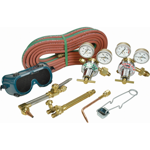 Uniweld&reg; All American&reg; Gas Welding Outfit, 1/2" Cut Sécurité Médic