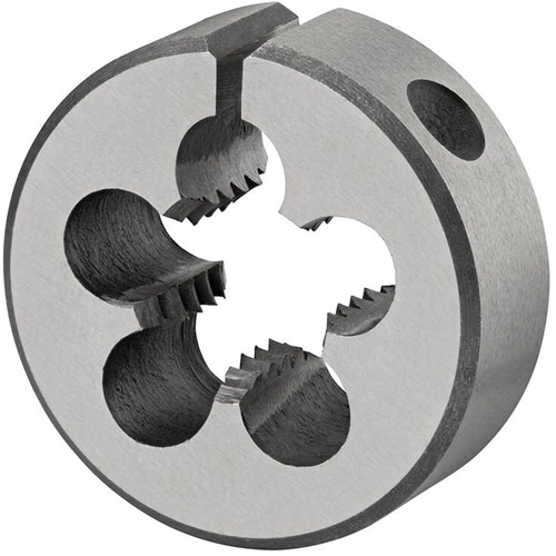 Matrice ronde ajustable, Filet de 1/4"-20, Acier rapide Sécurité Médic