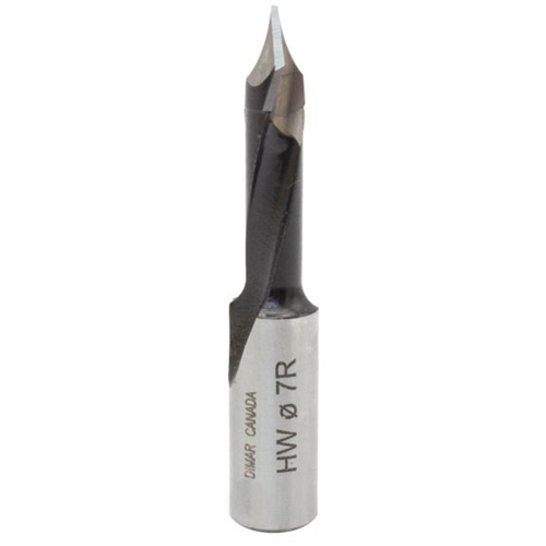 Through-Hole Carbide Tipped Drill, 7 mm Diameter Sécurité Médic