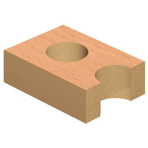 Through-Hole Carbide Tipped Drill, 1/4" Diameter Sécurité Médic