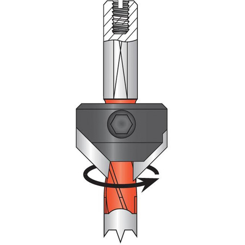 Fraises coniques, 20 mm, Carbure Sécurité Médic