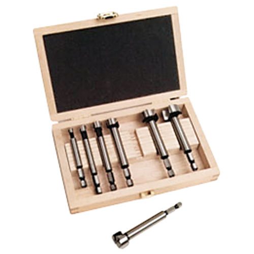 Woodpecker Forstner Bit Kits in a Wooden Box, 7 Pieces, High Carbon Steel Sécurité Médic