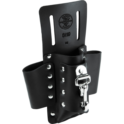 Porte-outils, Porte-outil multiple, Cuir, 4 Poches Sécurité Médic