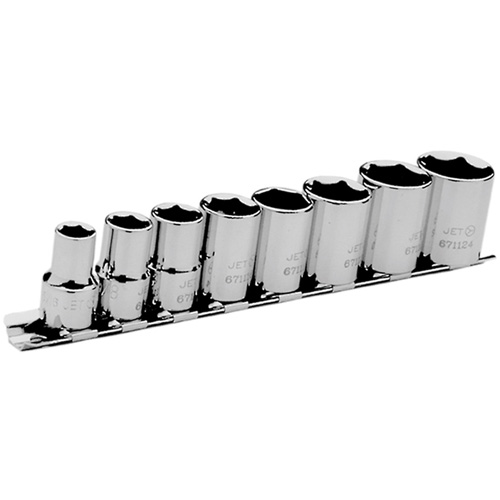 SAE Socket Set, 8 Pcs, 3/8" Drive Size Sécurité Médic