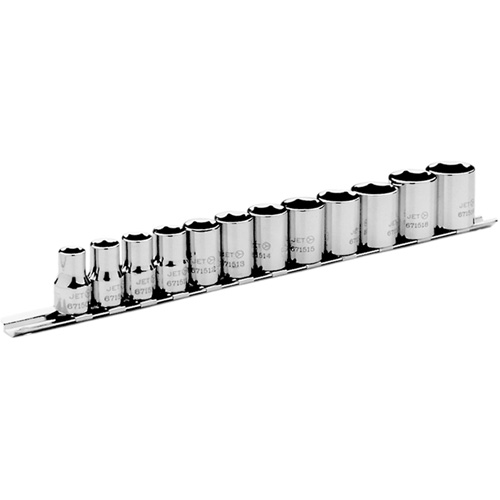 Metric Socket Set, 12 Pcs, 3/8" Drive Size Sécurité Médic