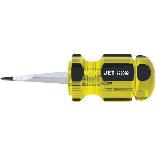 Slot Jumbo Handle Screwdriver, 1-1/2", Plastic Handle Sécurité Médic