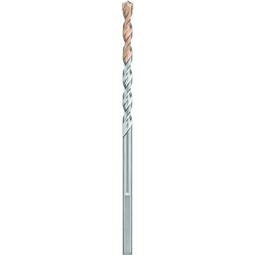 Foret &agrave; 4 cannelures pour marteau &agrave; percussion, 3/8", Tige 3 m&eacute;plats, Carbure Sécurité Médic
