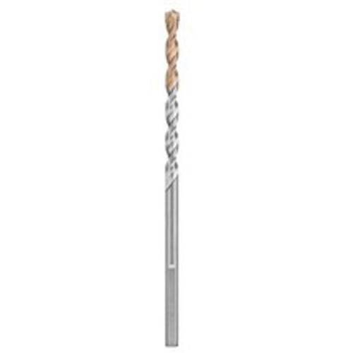 Foret &agrave; 4 cannelures pour marteau &agrave; percussion, 1/4", Tige 3 m&eacute;plats, Carbure Sécurité Médic
