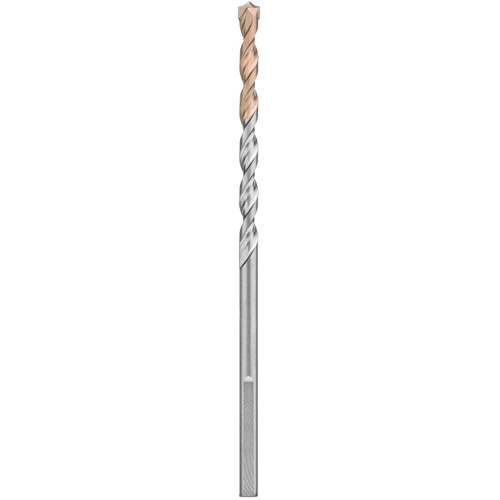 Foret &agrave; 4 cannelures pour marteau &agrave; percussion, 3/16", Tige 3 m&eacute;plats, Carbure Sécurité Médic