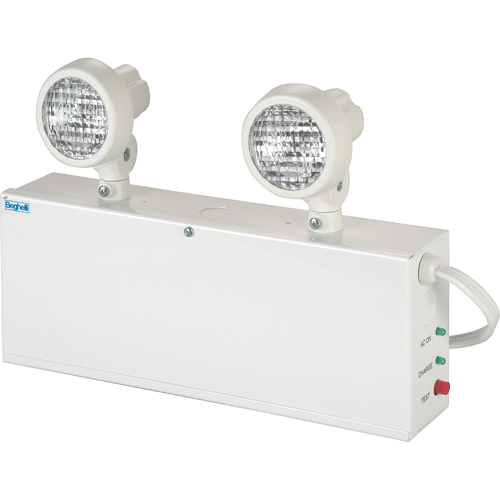 Lampes de secours Nova, Acier, Incandescente, 120 V - 347 V Sécurité Médic