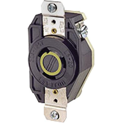 Single Flush 2-Pole 3-Wire Grounding  Receptacle Sécurité Médic