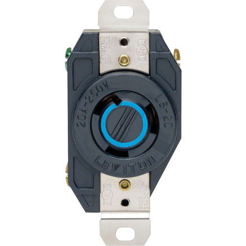 Industrial Grade Flush Mount Locking Receptacle Sécurité Médic