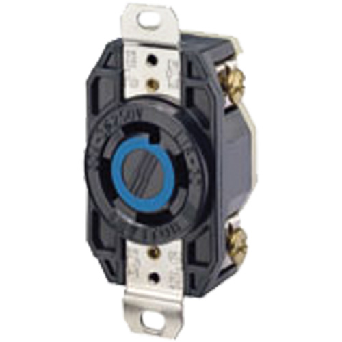 Single Flush 3-Pole 4-Wire Grounding Receptacle Sécurité Médic
