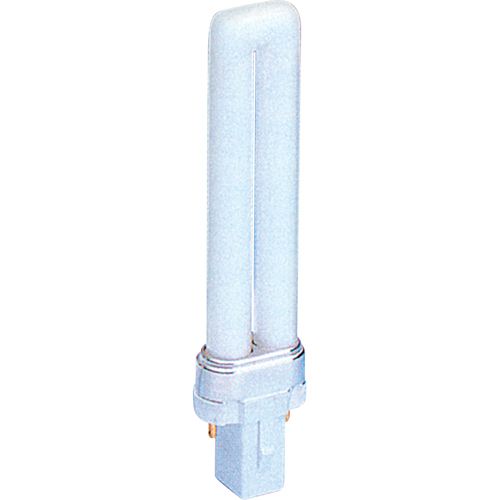 Compact Flourescent Lamps - Universal, 9 W, S (T4), 4000 K Sécurité Médic