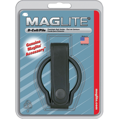 Pince de ceinture pour &agrave; piles D, Porte-lampe de poche, Cuir, 1 Poches Sécurité Médic