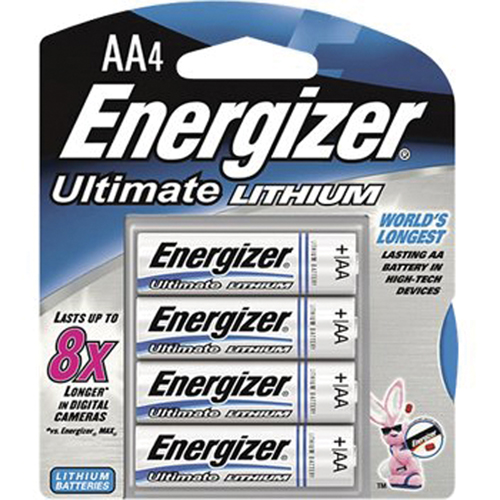 Lithium Batteries, AA, 1.5 V Sécurité Médic
