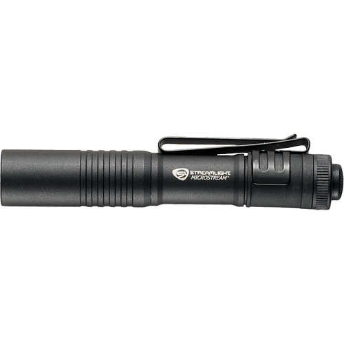Lampe stylo MicroStream, DEL, 45 lumens, Corps en Aluminium, piles AAA, Compris Sécurité Médic
