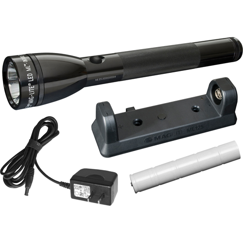 ML125 Flashlight, LED, 186 Lumens, Rechargeable Batteries Sécurité Médic