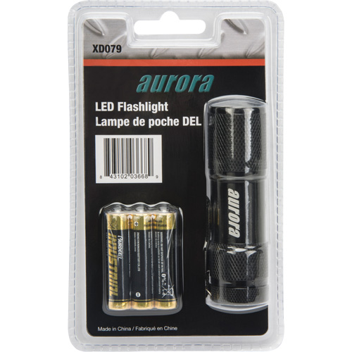 Mini lampe de poche AFL200, DEL, 25 lumens, Piles AAA Sécurité Médic