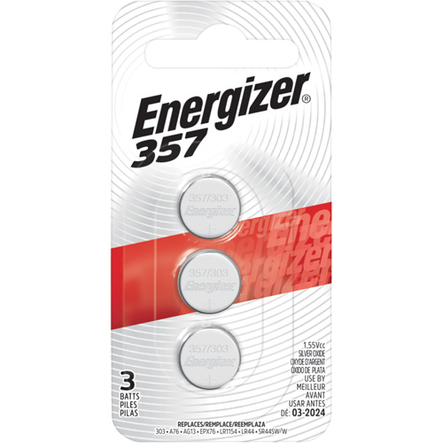 357/303 Batteries, 1.5 V Sécurité Médic