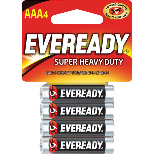 Piles &agrave; usage super intensif Eveready Sécurité Médic