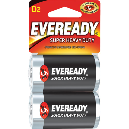 Piles &agrave; usage super intensif Eveready Sécurité Médic