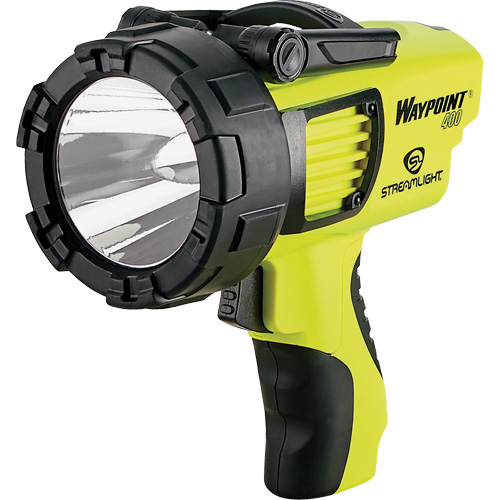 Waypoint&reg; 400 Pistol Grip Spotlight, LED, 1000 Lumens, Rechargeable Batteries Sécurité Médic