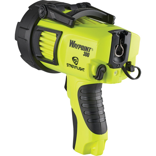Waypoint&reg; 400 Pistol Grip Spotlight, LED, 1000 Lumens, Rechargeable Batteries Sécurité Médic