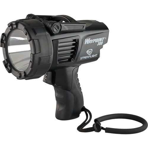 Waypoint&reg; 300 Pistol Grip Spotlight, LED, 1000 Lumens, Rechargeable Batteries Sécurité Médic