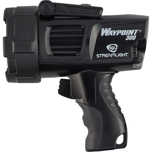 Waypoint&reg; 300 Pistol Grip Spotlight, LED, 1000 Lumens, Rechargeable Batteries Sécurité Médic